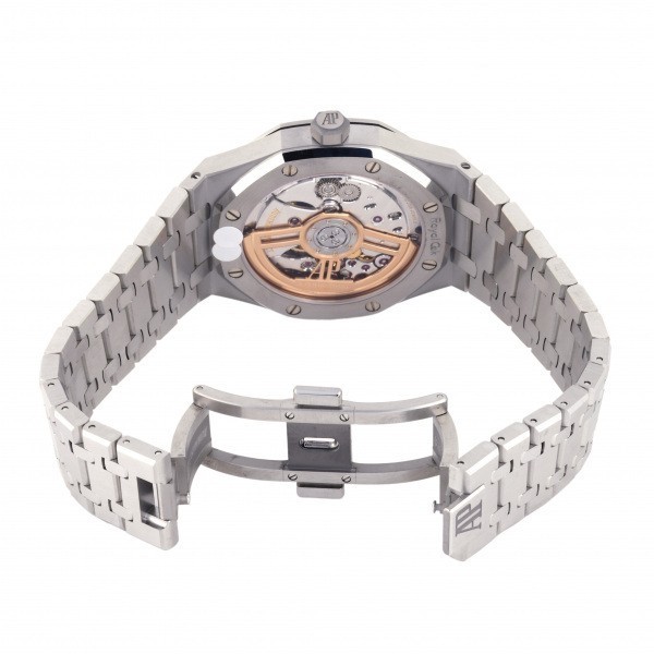 o-tema*pigeAUDEMARS PIGUET Royal дуб 15500ST.OO.1220ST.04 серебряный циферблат б/у наручные часы мужской 