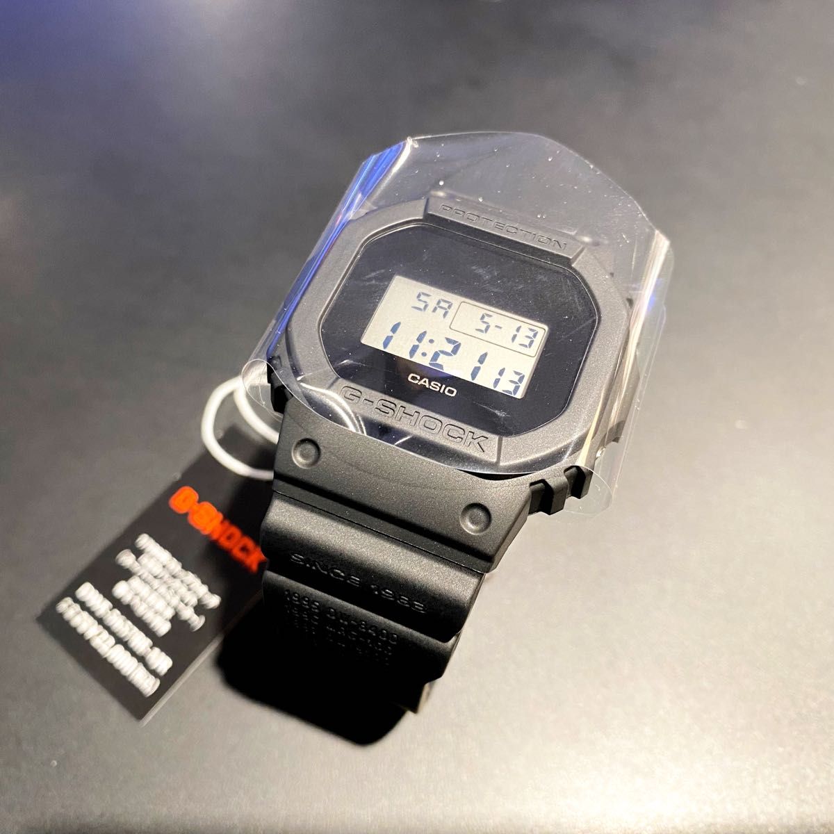 未使用品　G-SHOCK 40周年記念限定モデル　リマスターブラック　DWE-5657RE-1JR 保証書、限定ボックス有り