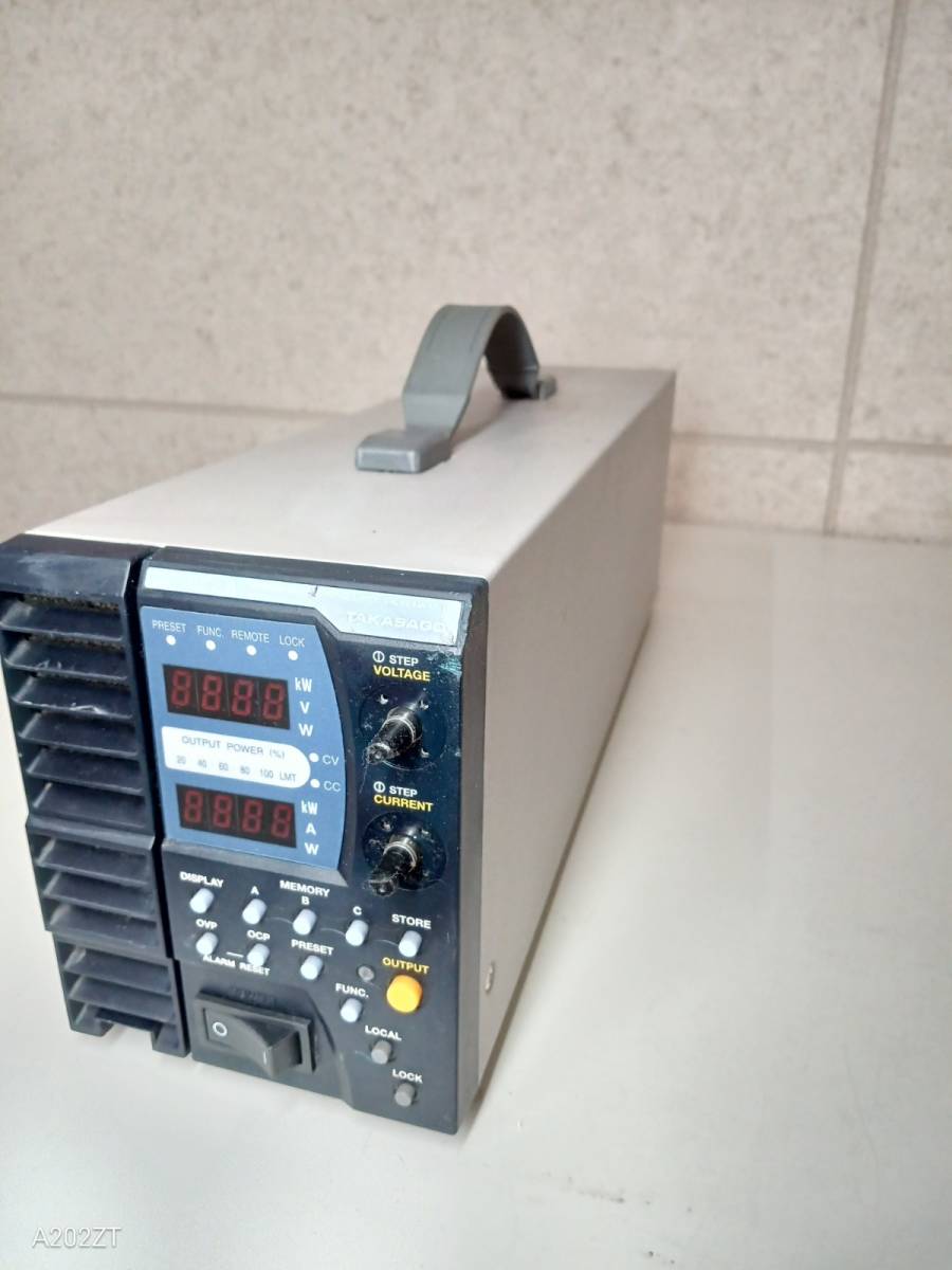 TAKASAGO ZX-400LA EXTENDED RANGE DC POWER SUPPLY 0-80V/0-40A 400W