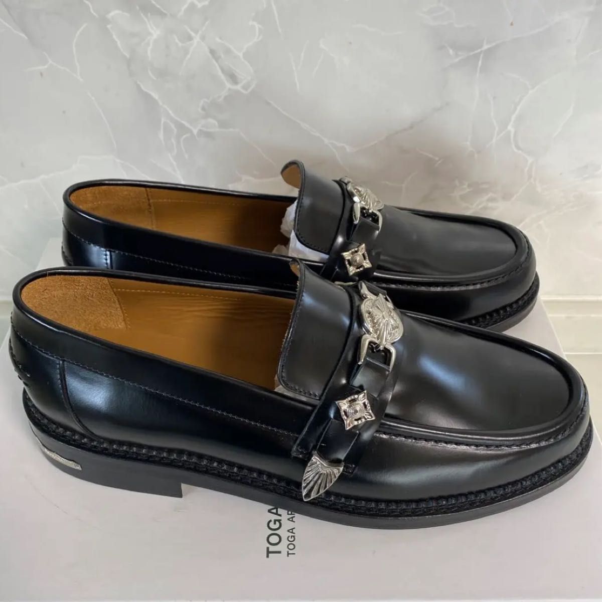 新品〈Toga Virilis〉 メタルローファー 42