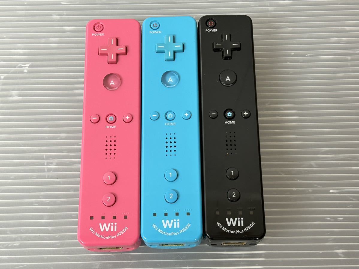 Nintendo Wii WiiU リモコンプラス（ブラック）