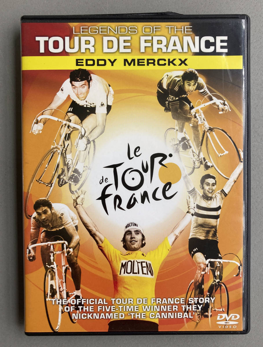 Eddy Merckx| Эдди *me lux | Legend *ob* tool *do* Франция | б/у DVD