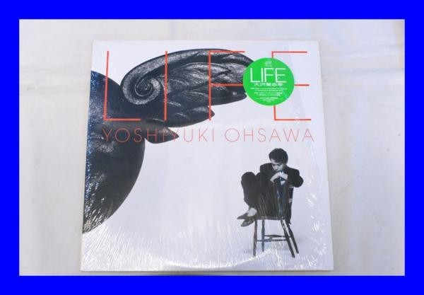 ○美品 LP レコード 大沢誉志幸 LIFE L0566_画像1