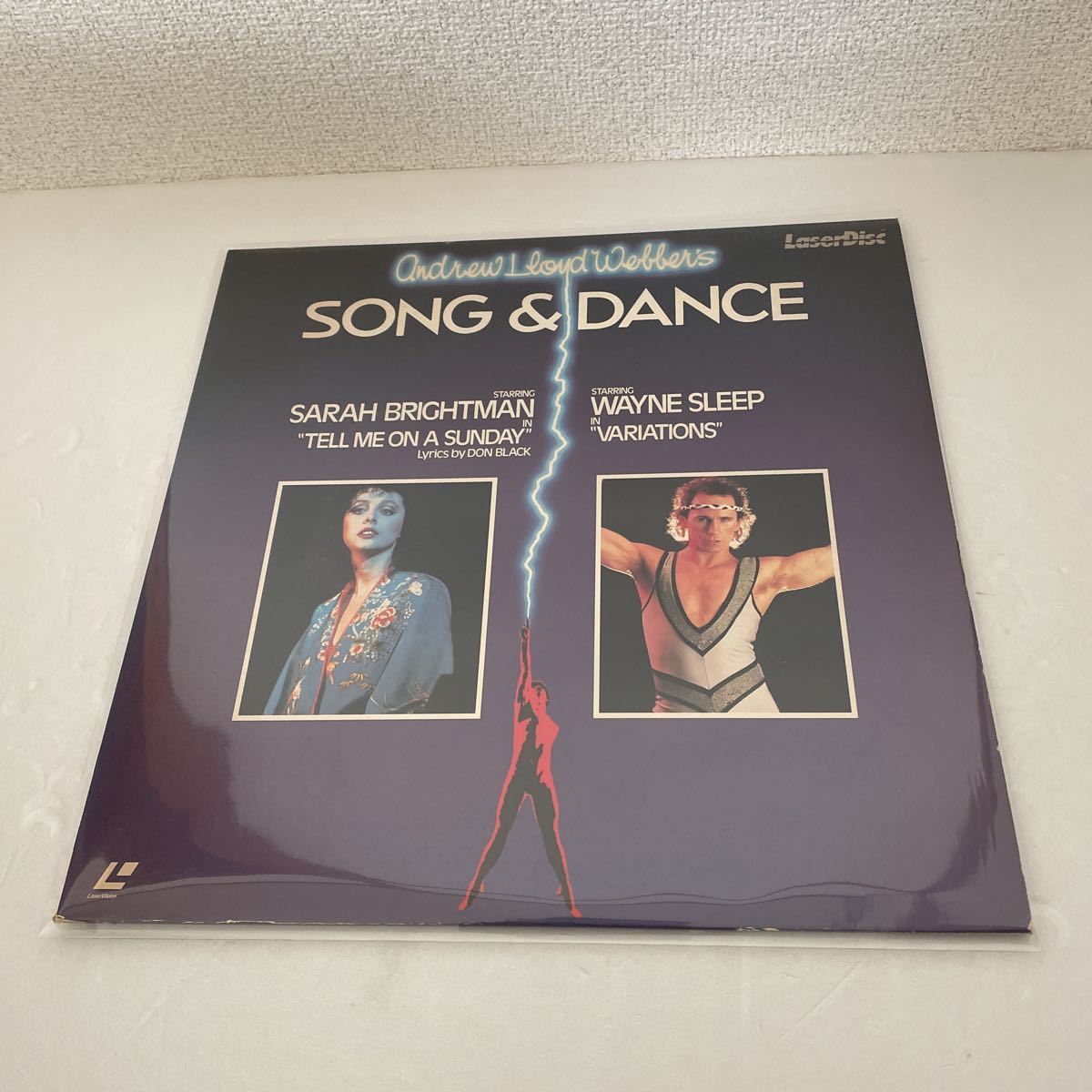 * LaserDisc laser disk SONG & DANCE (SM078-3121) 1984 year sale * ( secondhand goods )