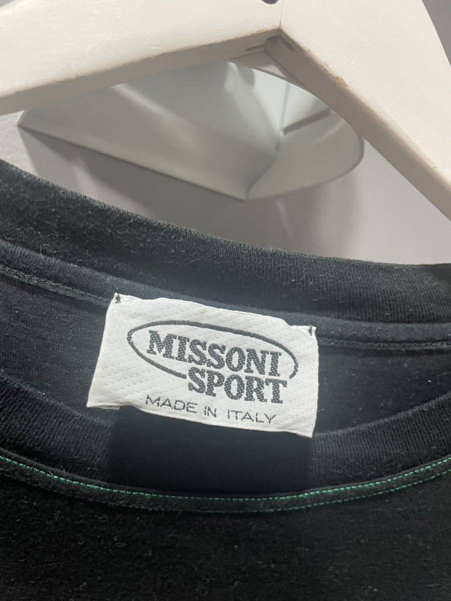 ミッソーニMISSONI sport 半袖Tシャツロゴトップスメンズ_画像3