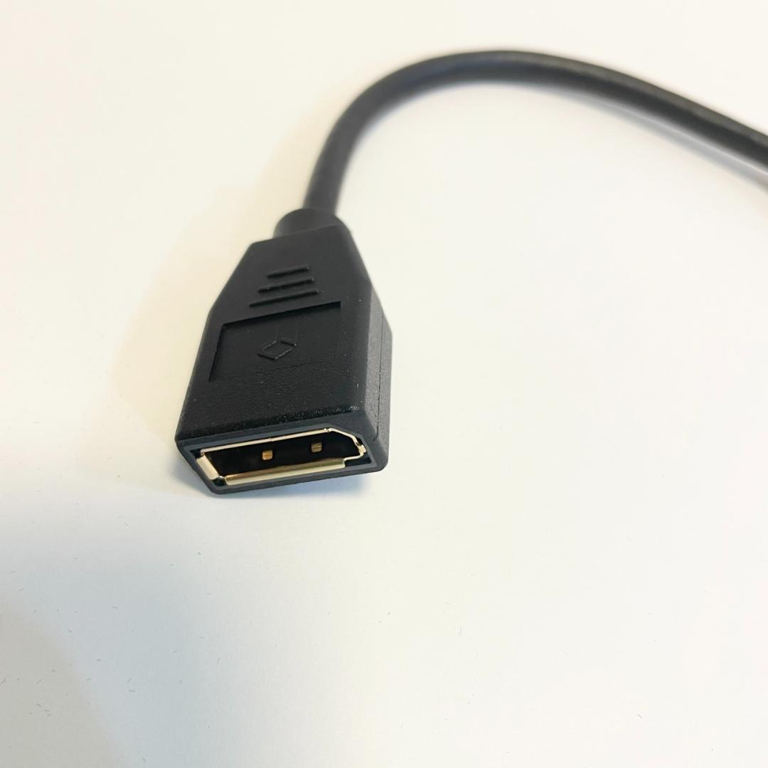 Rankie 変換アダプター Mini DisplayPort ThunderboltTM Port DisplayPort 4K解像度対応 ブラック_画像4
