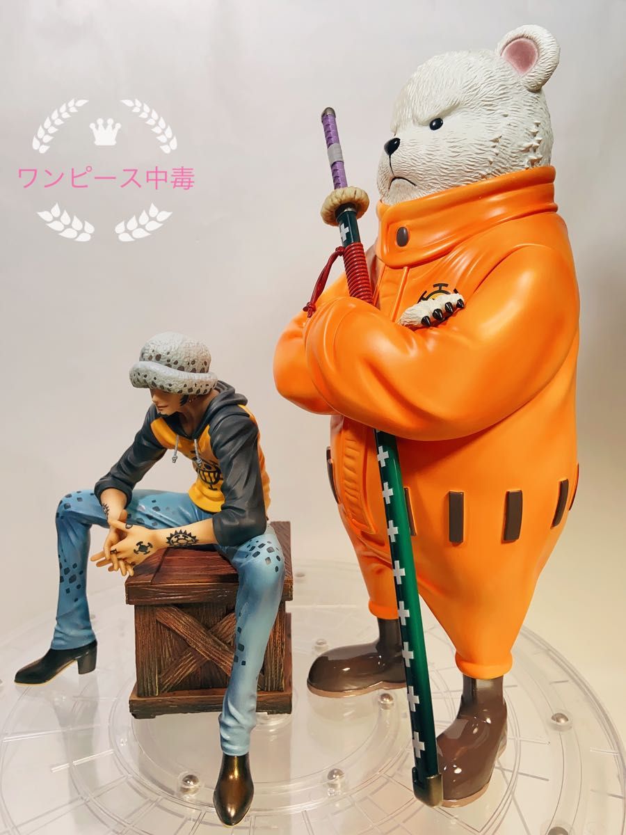 ワンピース フィギュア ハート海賊団 ロー ベポ等 全9人セット ベポ ワンピース フィギュア ロー pop ハートの海賊団 コラソン
