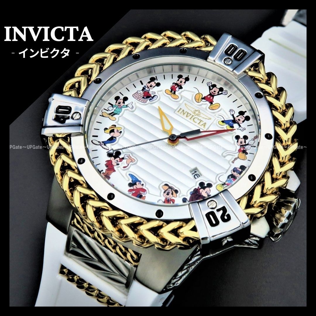 世界限定☆ミッキーマウスモデル INVICTA Disney 43653 ディズニー