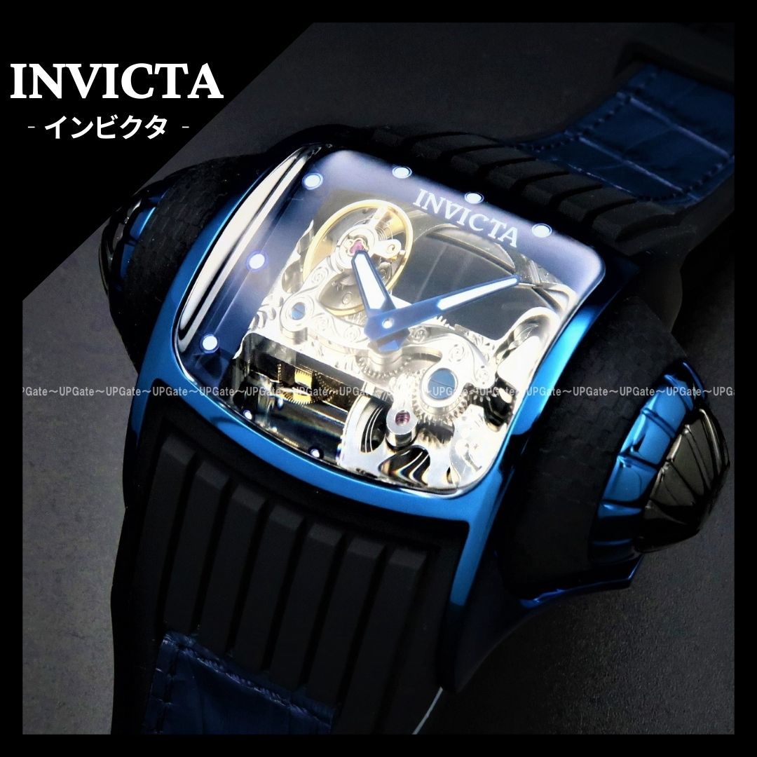 圧倒的デザイン性☆自動巻☆スケルトン INVICTA Vintage 35277