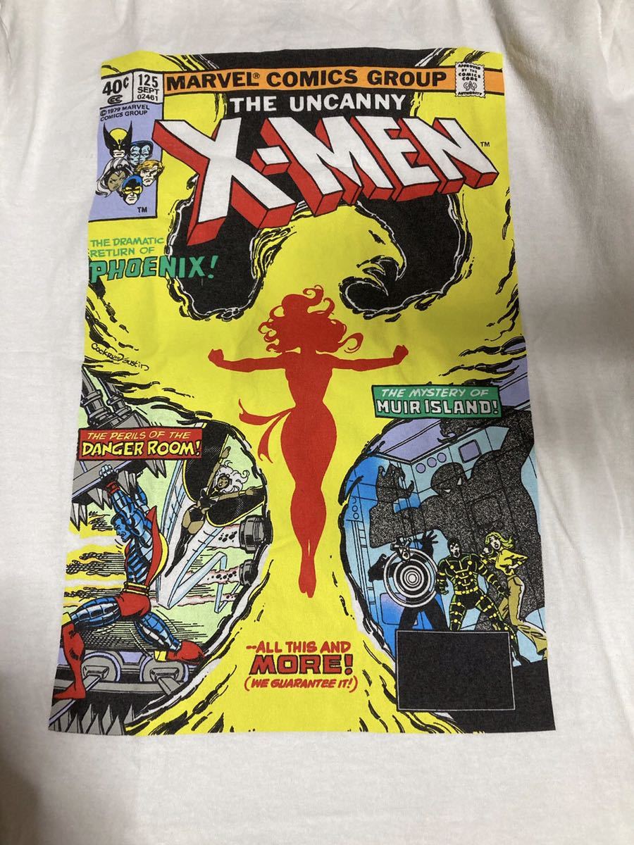 ビンテージTシャツ　アメコミ　X-MEN キャラクター　ロンT 古着　マーベル　アメリカ_画像3