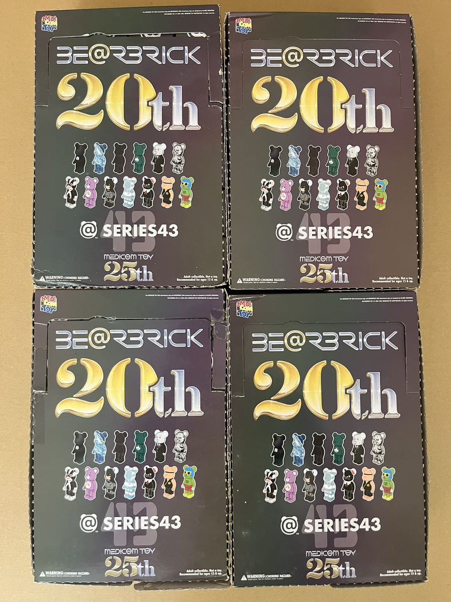 BE@RBRICK SERIES 43◇開封済み 4BOX boussias.cy