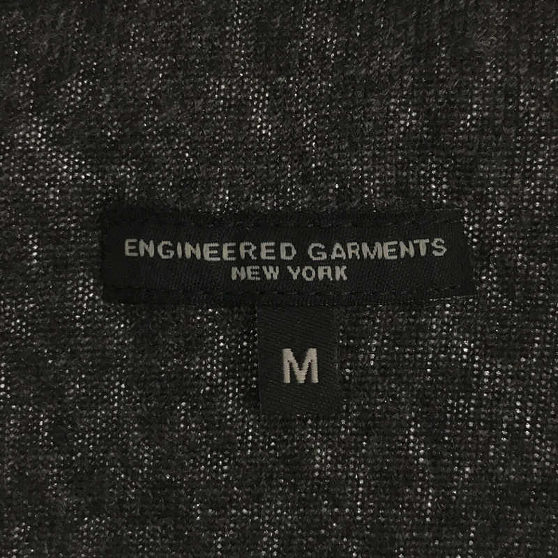 【美品】 Engineered Garments / エンジニアドガーメンツ | 2022AW ノーカラー フリース ボア ニット カーディガンルゾン | M_画像5