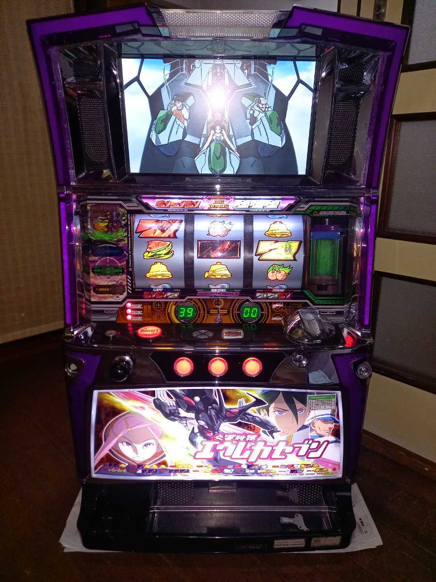 パチスロ 実機 エウレカセブン アネモネパネル コイン不要機/ドアキー