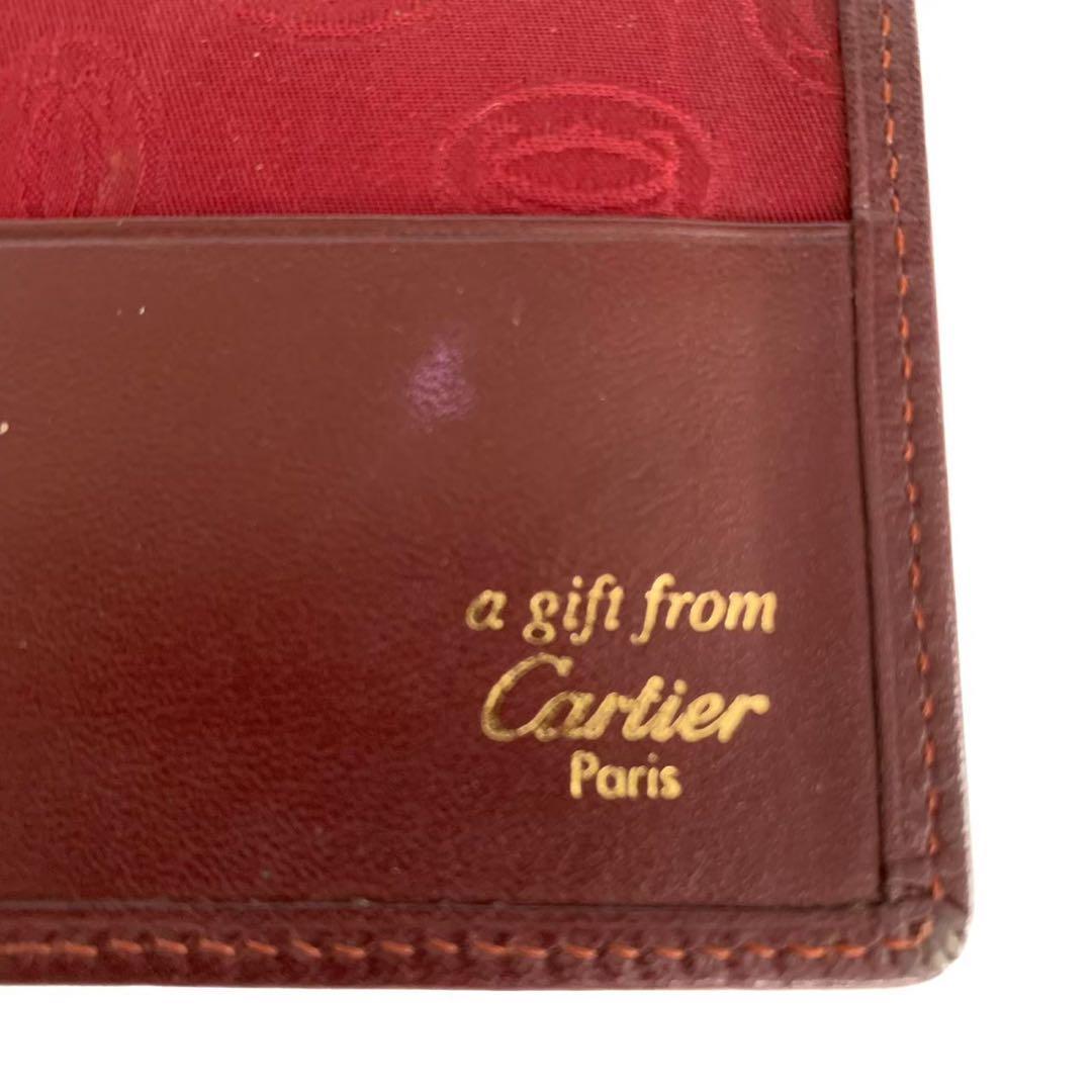 Cartier カルティエ カードケース ミラー付き マスト ドゥ(服飾小物