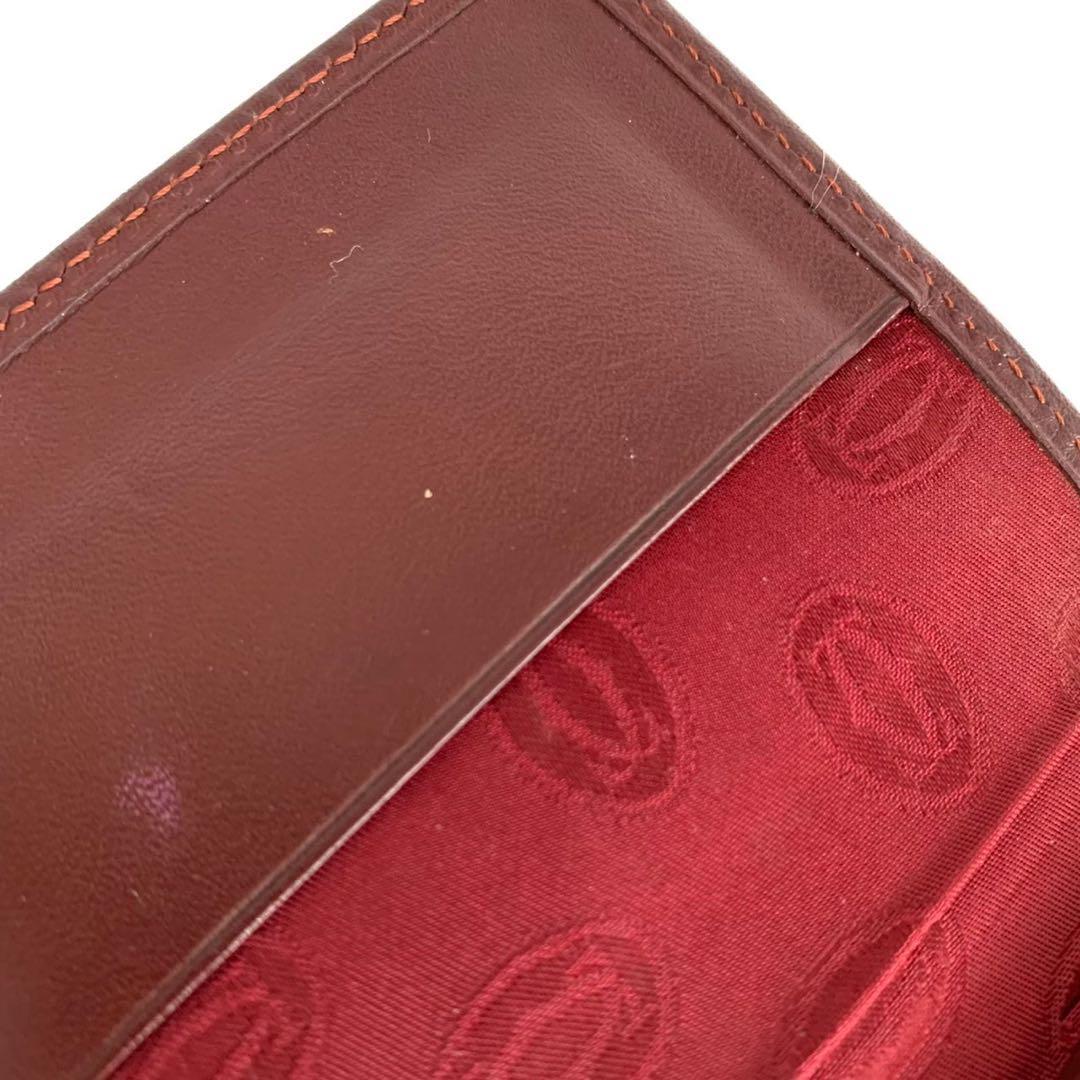 Cartier カルティエ カードケース ミラー付き マスト ドゥ(服飾小物