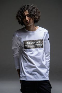 未使用　RESOUND CLOTHING　リサウンドクロージング　BOXROGO JERSEY LONG TEE 　RC21-T-002 ロングスリーブTシャツ　期間限定　サイズ2