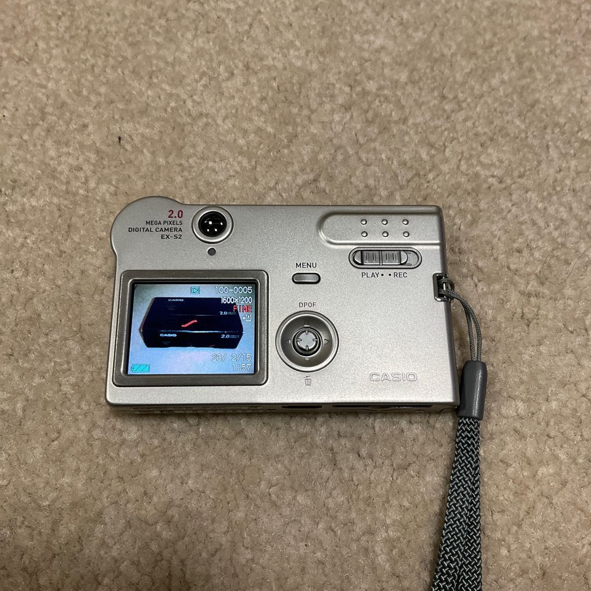 極上美品 伝説のカードカメラ CASIO EXILIM EX-S2 完動フル 極上美品 伝説のカードカメラ CASIO EXILIM EX-S2 完動フル