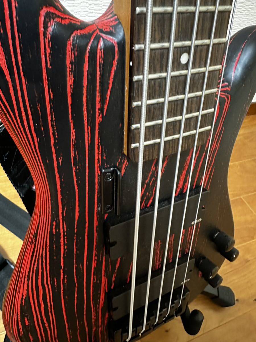 Spector NS Pulse 5 Cinder Red 五弦ベースBASS エレキベース 【中古】