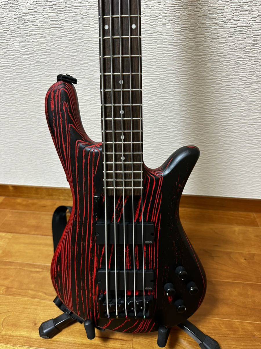 Spector NS Pulse 5 Cinder Red 五弦ベースBASS エレキベース 【中古