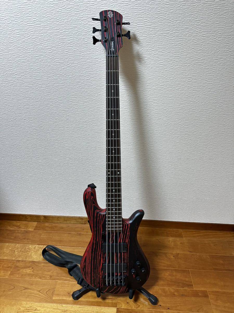 Spector NS Pulse 5 Cinder Red 五弦ベースBASS エレキベース 【中古