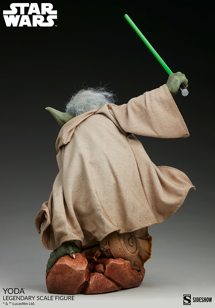 SIDESHOW( side shou)[ Star * War z] [rejenda Lee * scale * figure ] Yoda (k loan war )