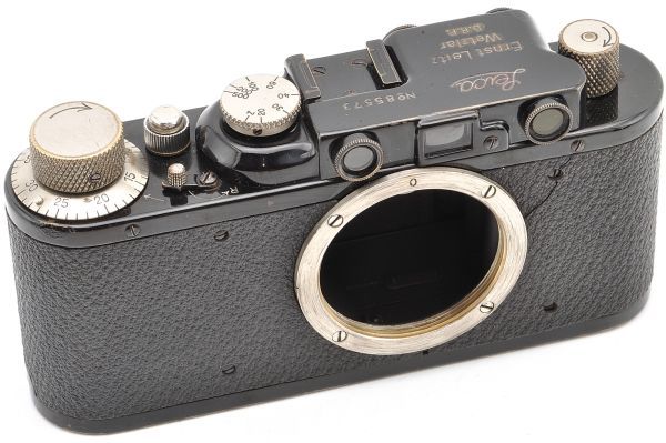 Leica II ライカ Ⅱ スプール Lマウント L39 Nickel ニッケル Black