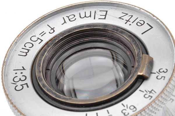 Leica Elmar 5cm F3.5 ライカ エルマー キャップ Lマウント L39 Leitz