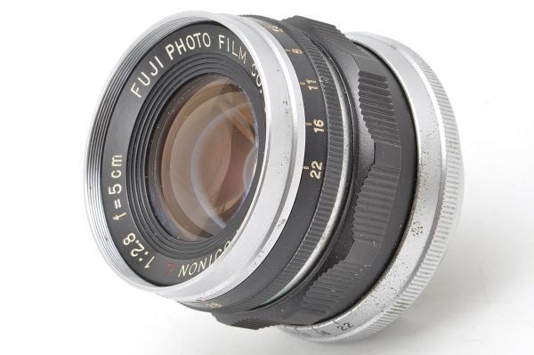 FUJINON L 5cm F2.8 フジノン L Lマウント L39 富士写真フイルム FUJI