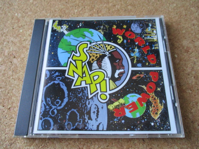 SNAP/World Power スナップ 90年 大傑作・大名盤♪！ 貴重な、国内盤♪！ 廃盤♪！ 衝撃の、デビュー・アルバム♪！ハウスの教科書的快作♪