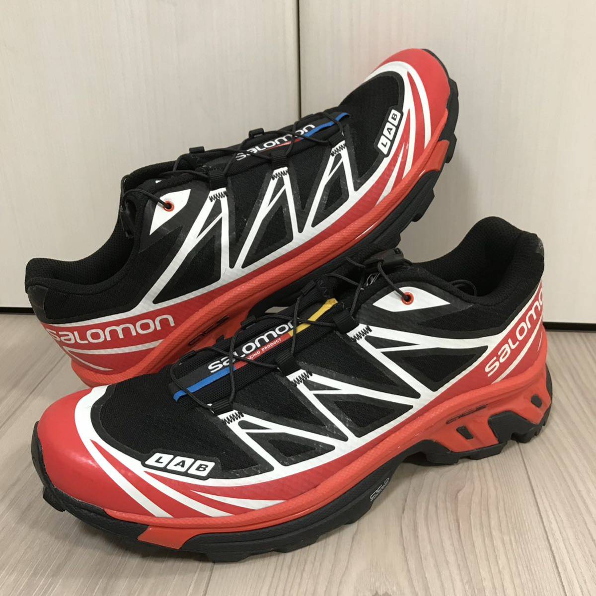 超歓迎された S-LAB salomon XT レッド ブラック シューズ