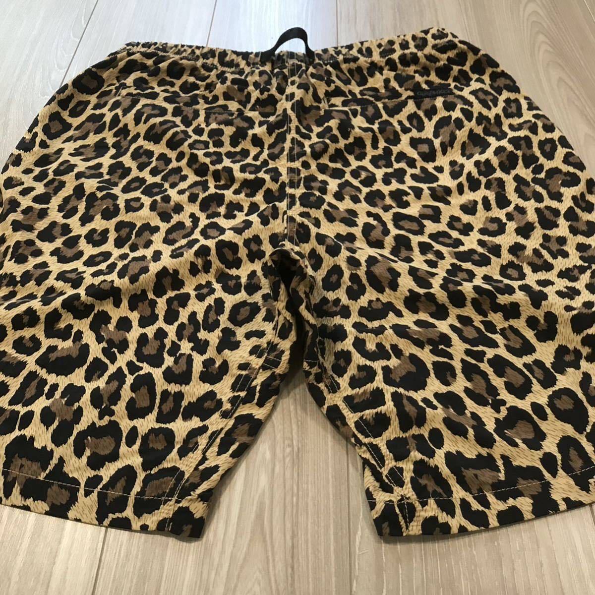 gramicci shell shorts gear USA CIAOPANICグラミチ レオパード シェル ナイロン ギア ハーフ ショート パンツ ショーツ ベルト 豹柄 別注