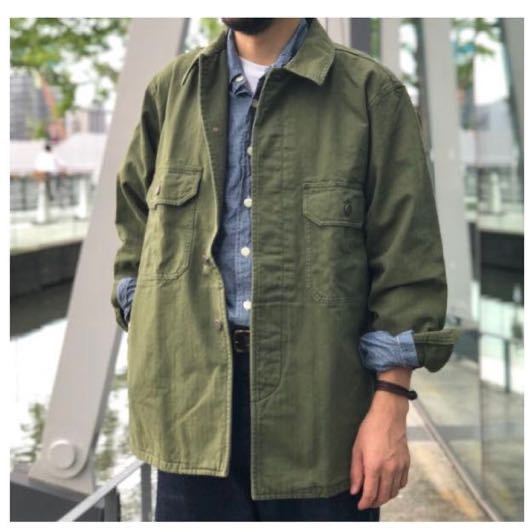 BEAMS PLUS US ARMY M-43 HBT JACKET 40s 13スター ボタン BEAMS PLUS US ARMY M-43 HBT JACKET 40s 13スター ボタン