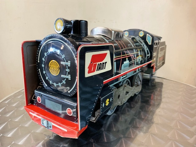 ■Made in Japan■ブリキ機関車■GIANT TRAIN■ディスプレイ■寺井商店■