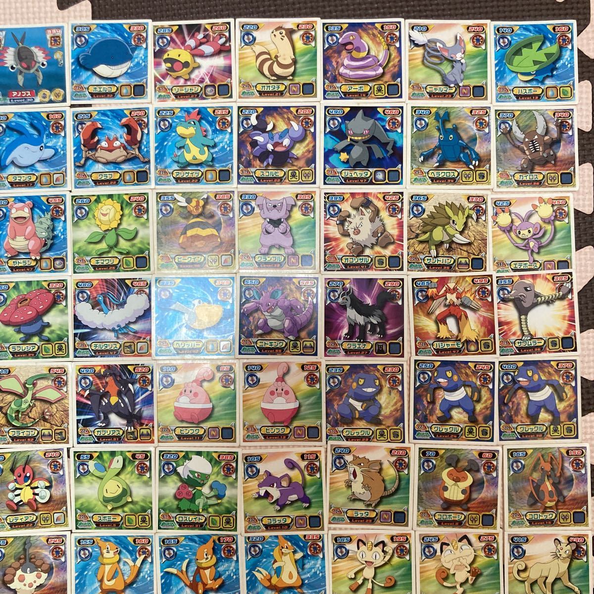 ポケモンシール、カード アマダ 最強シール 烈伝 列伝 技 キラ ポケモンシール、カード アマダ 最強シール 烈伝 列伝 技 キラ