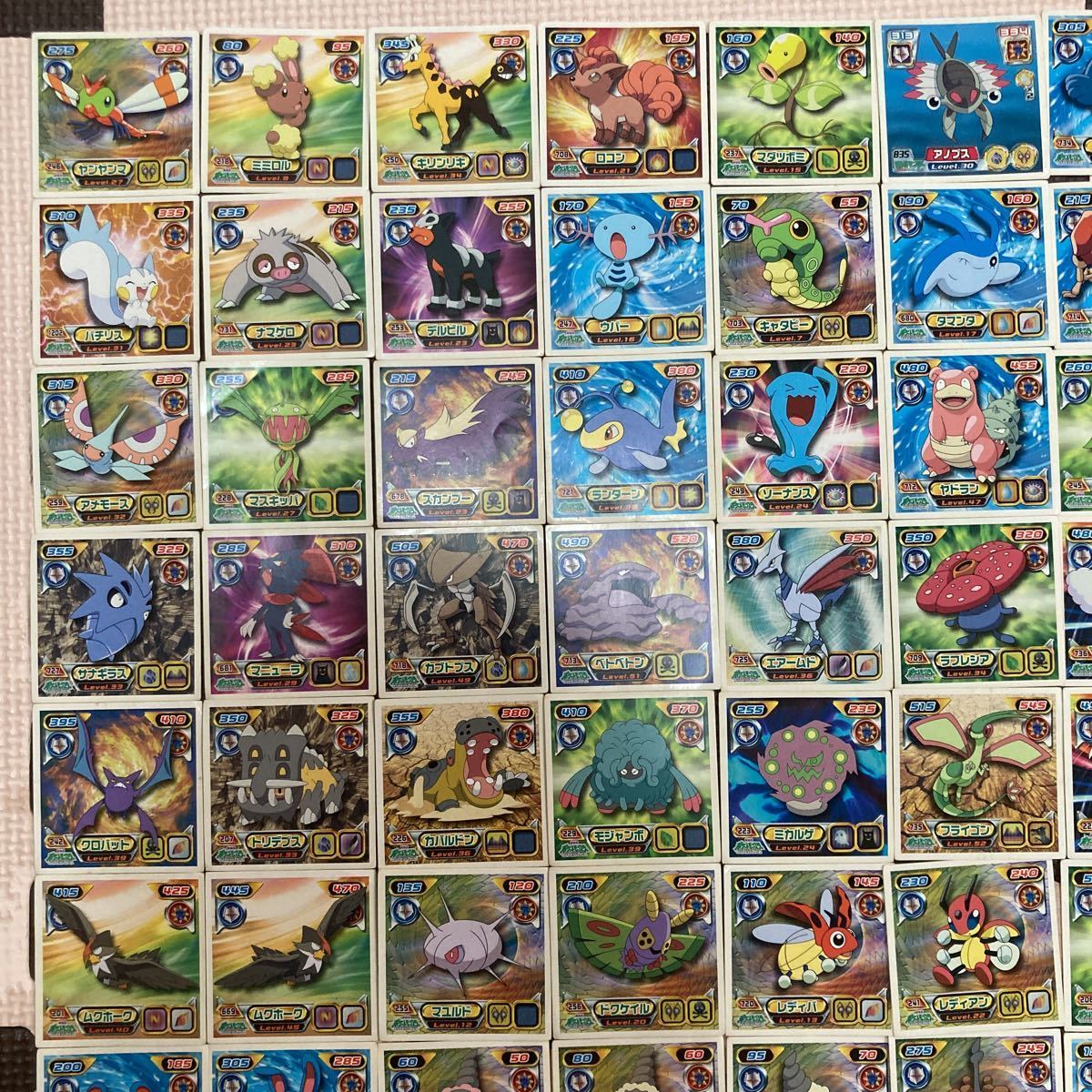 ポケモンシール、カード アマダ 最強シール 烈伝 列伝 技 キラ ポケモンシール、カード アマダ 最強シール 烈伝 列伝 技 キラ