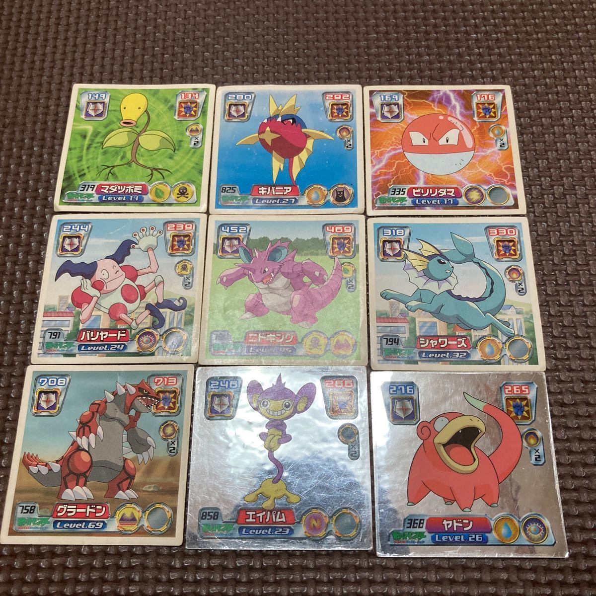 ポケモンシール、カード アマダ 最強シール 烈伝 列伝 技 キラ ポケモンシール、カード アマダ 最強シール 烈伝 列伝 技 キラ