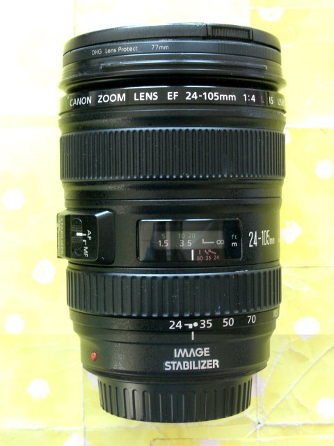 ○激安即決○「EF24-105mm F4 L IS USM」フード/フィルター等付
