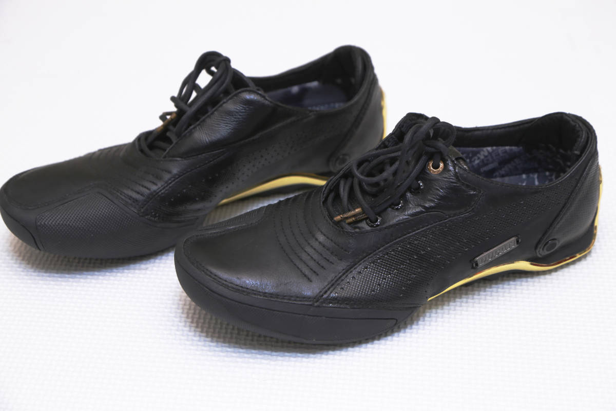 PUMA DUCATIコラボ ライディングシューズ 黒金 28cm UK9 US10 PUMA DUCATIコラボ ライディングシューズ 黒金 28cm UK9 US10