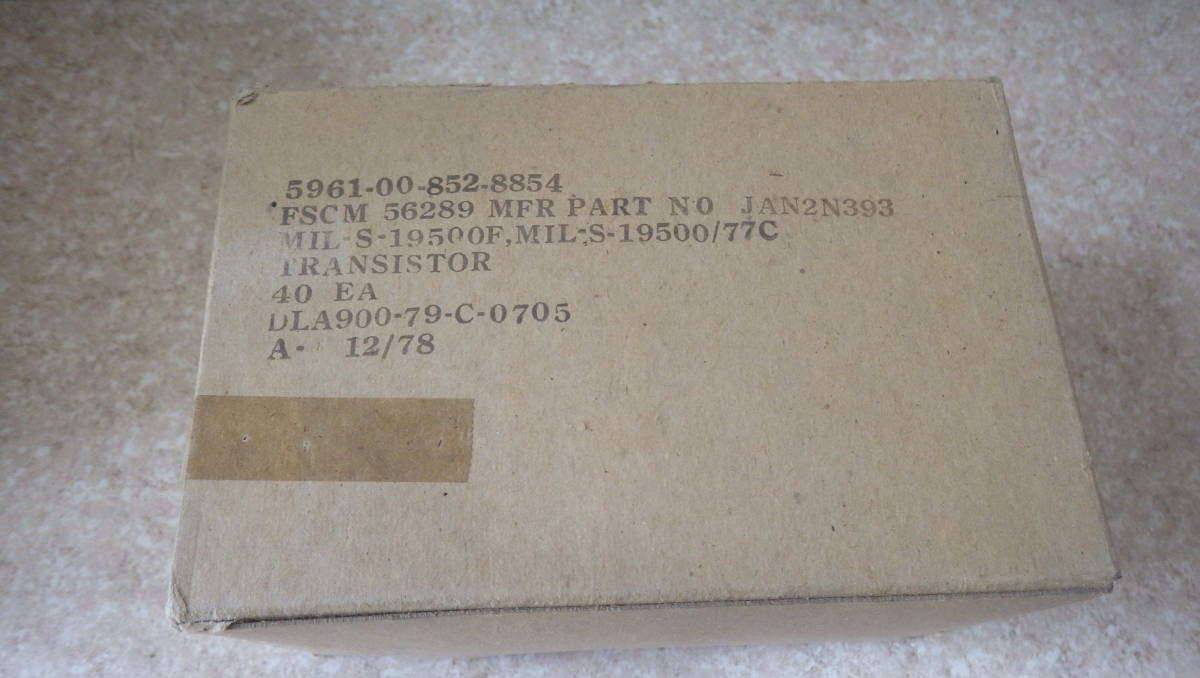 56000円 2N393 JAN2N393 40個 - トランジスタ 56000円 2N393 JAN2N393 40個 - トランジスタ