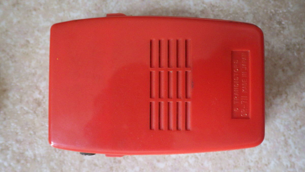 Global Transistor Radio, Model GR-711 MADE IN JAPAN 動作 Global Transistor Radio, Model GR-711 MADE IN JAPAN 動作