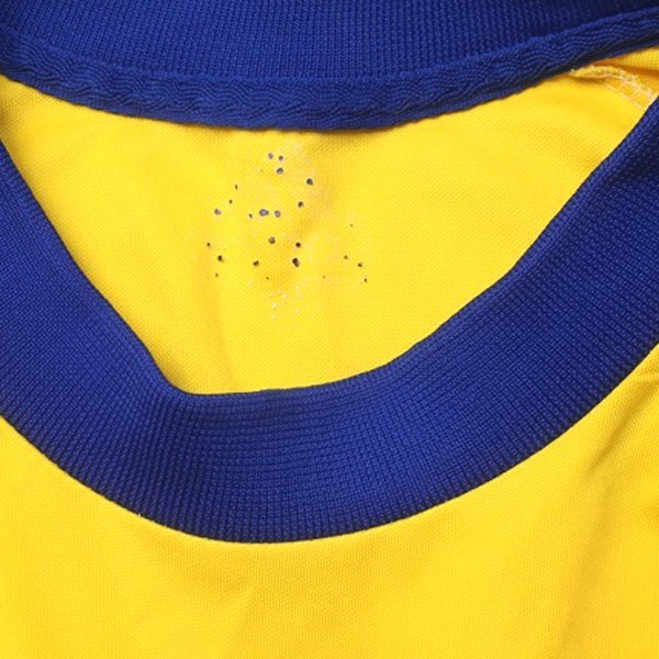 日韓W杯! adidas スウェーデン代表 2002年 サッカー 半袖 ゲームシャツ ユニフォーム ホーム イエロー 黄色 大きいサイズ メンズ 希少_画像6