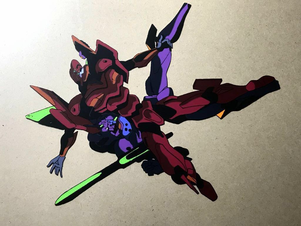 ヤフオク 新世紀エヴァンゲリオン Eva 初号機 2号機 弐号