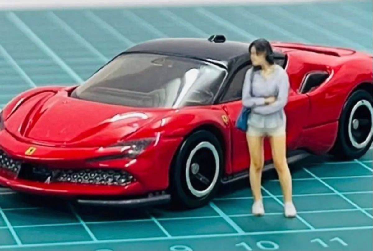 ジェス☆1/64☆フィギュア☆ミニカーに☆リアルフィギュア☆ミニチュア