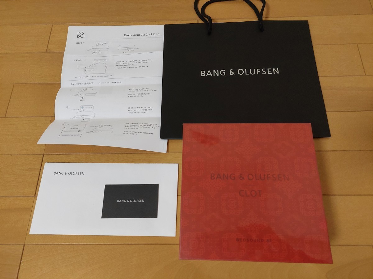 【限定完売品】 Bang & Olufsen AND CLOT. Beosound A1 2nd Gen　数量限定品！_画像8