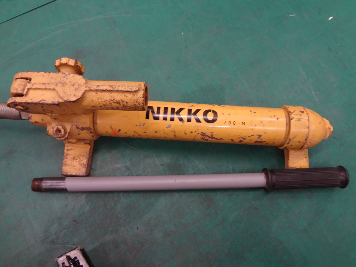 ○NIKKO 手動油圧式パイプ圧着機 断水器 NIKKO 700-N 止水機 ○NIKKO 手動油圧式パイプ圧着機 断水器 NIKKO 700-N 止水機