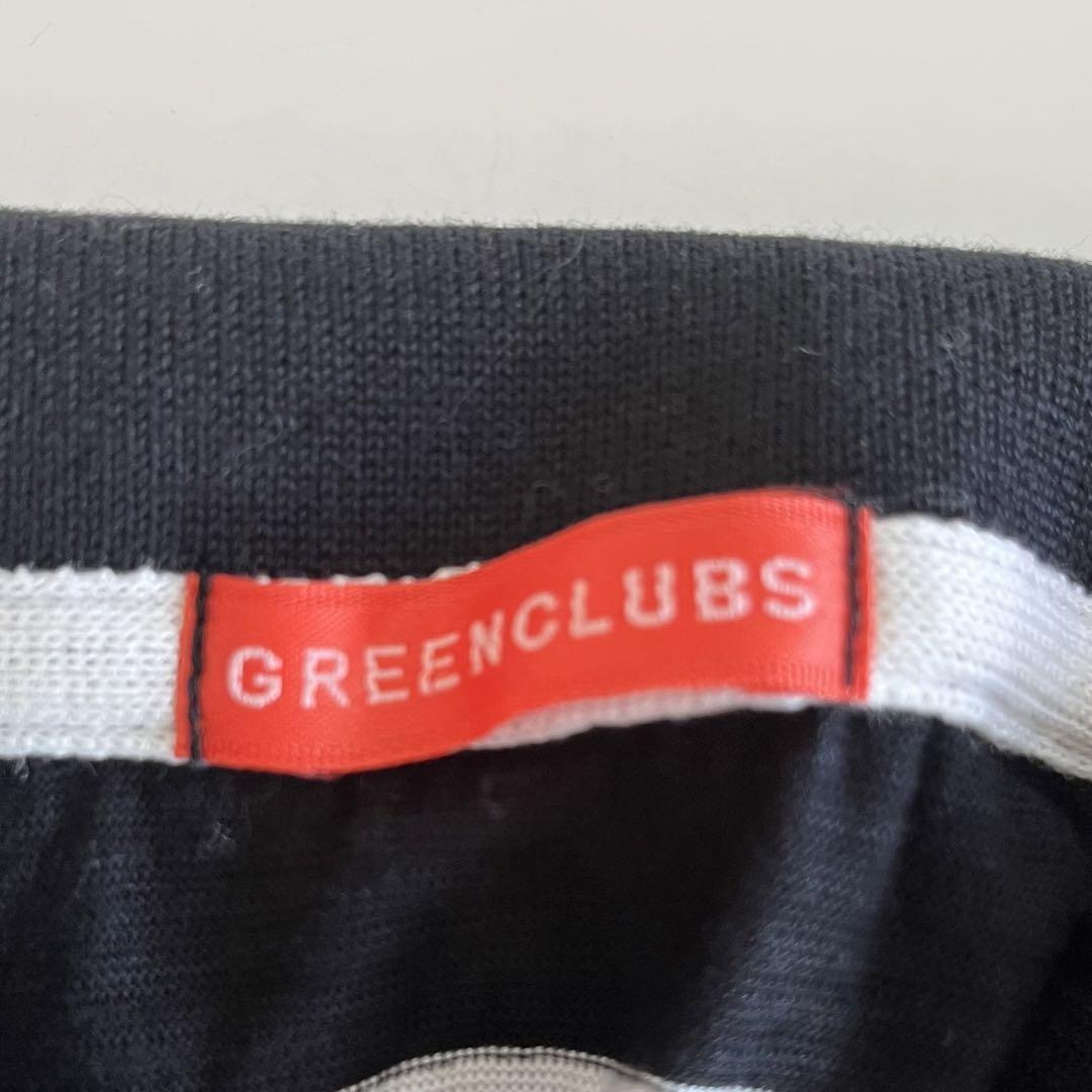 GREEN CLUB グリーンクラブ 刺繍ポロシャツ 日本製 M相当