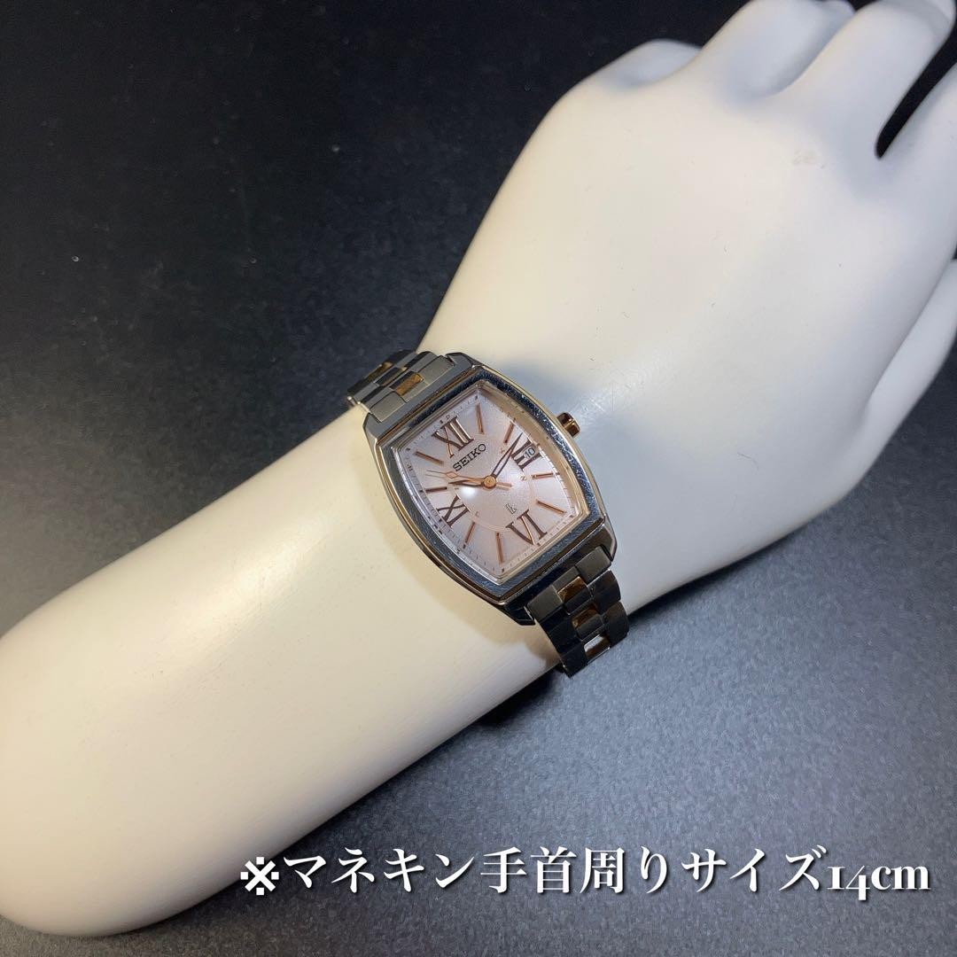 ★超絶美麗★セイコー SEIKO ルキア LUKIA レディース 電波ソーラー C3-20A クォーツ 女性腕時計 プレゼント 稼働 中古 動作良好 WW195281Yの画像10