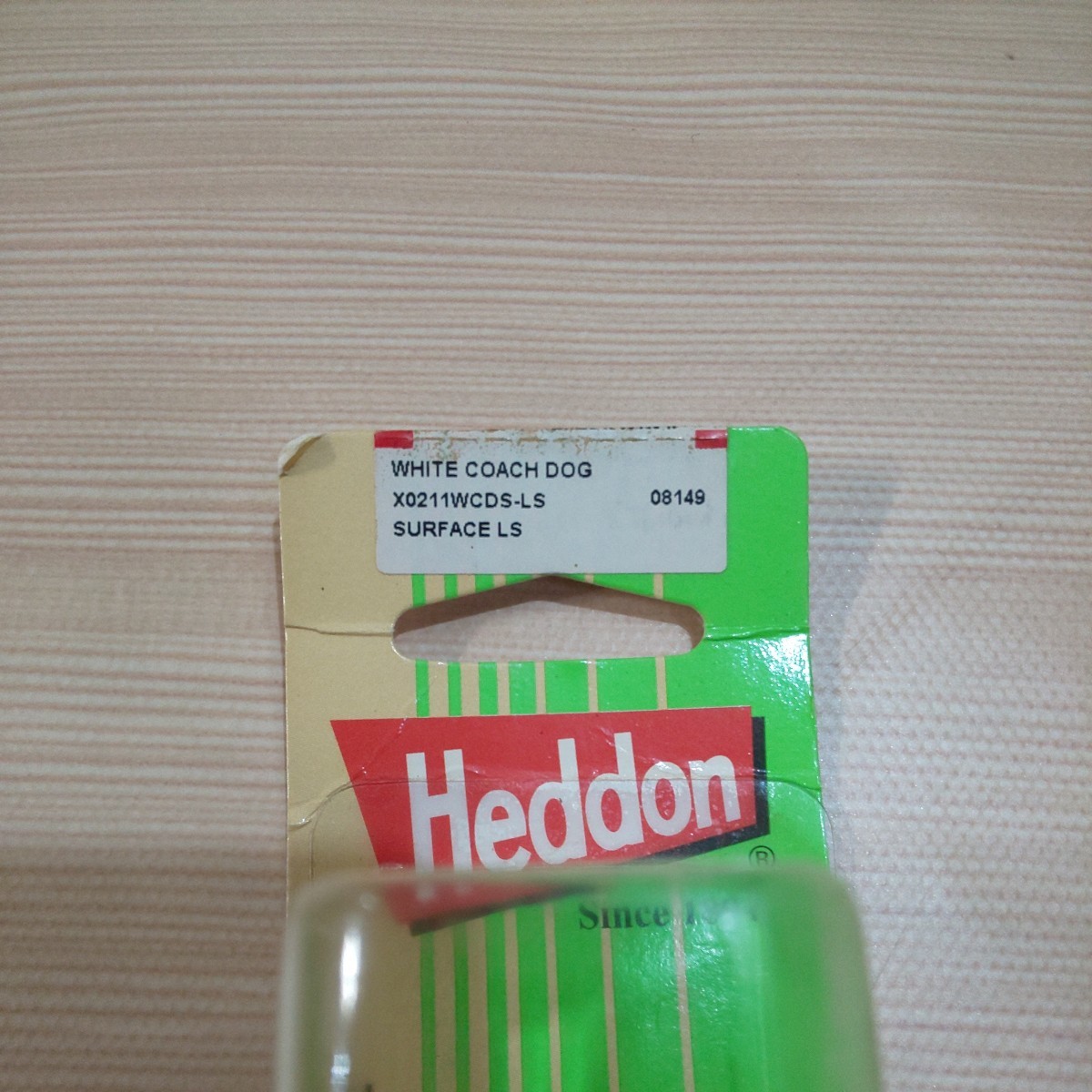 へドン 211ウンデッドスプーク【Heddon】WCDS-LS 未開封品_画像7