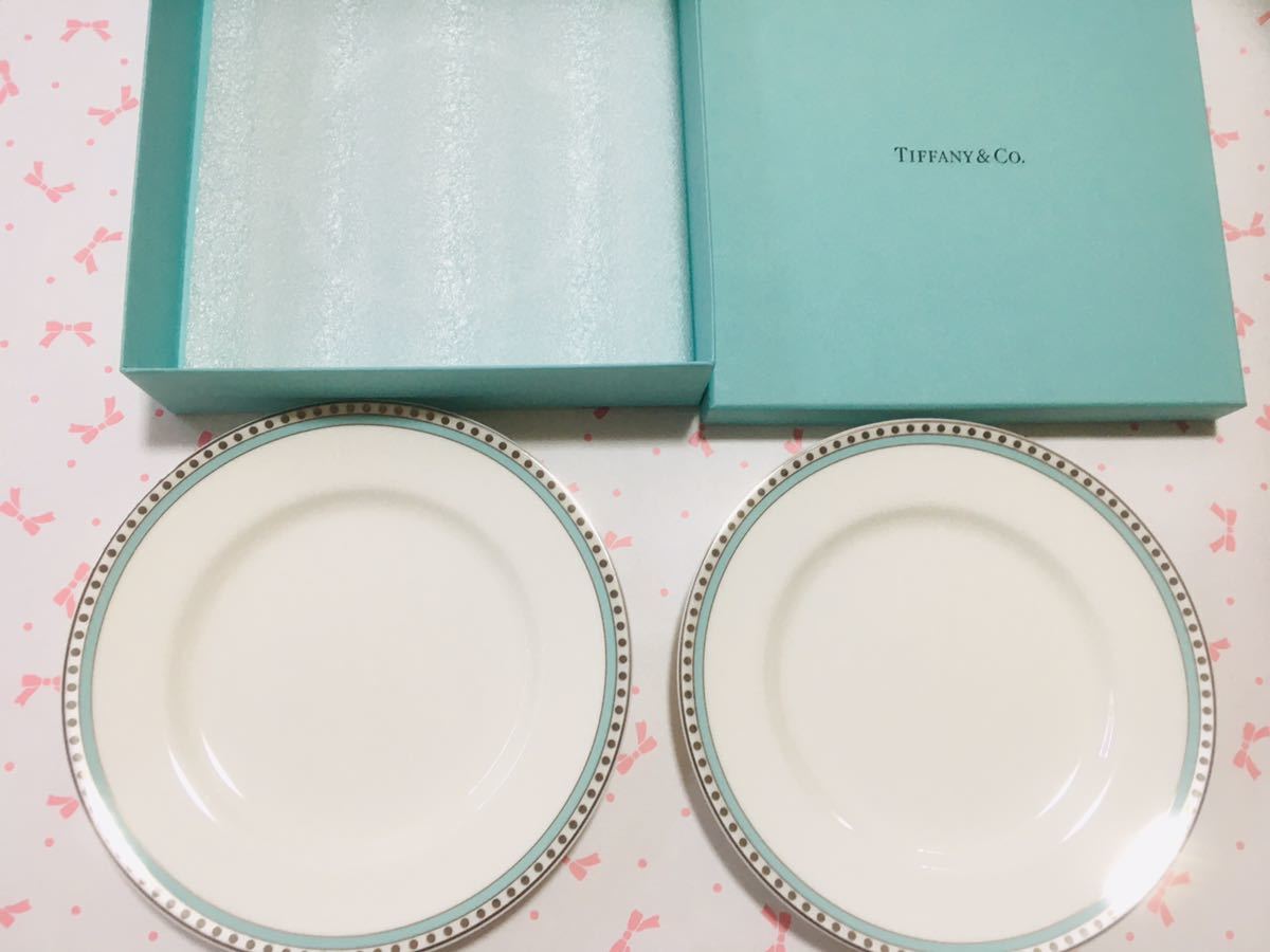 【クーポン対象外】 新品ティファニー プラチナブルーバンドプレート TIFFANY&Co. ティファニー 【クーポン対象外】 新品ティファニー プラチナブルーバンドプレート TIFFANY&Co. ティファニー