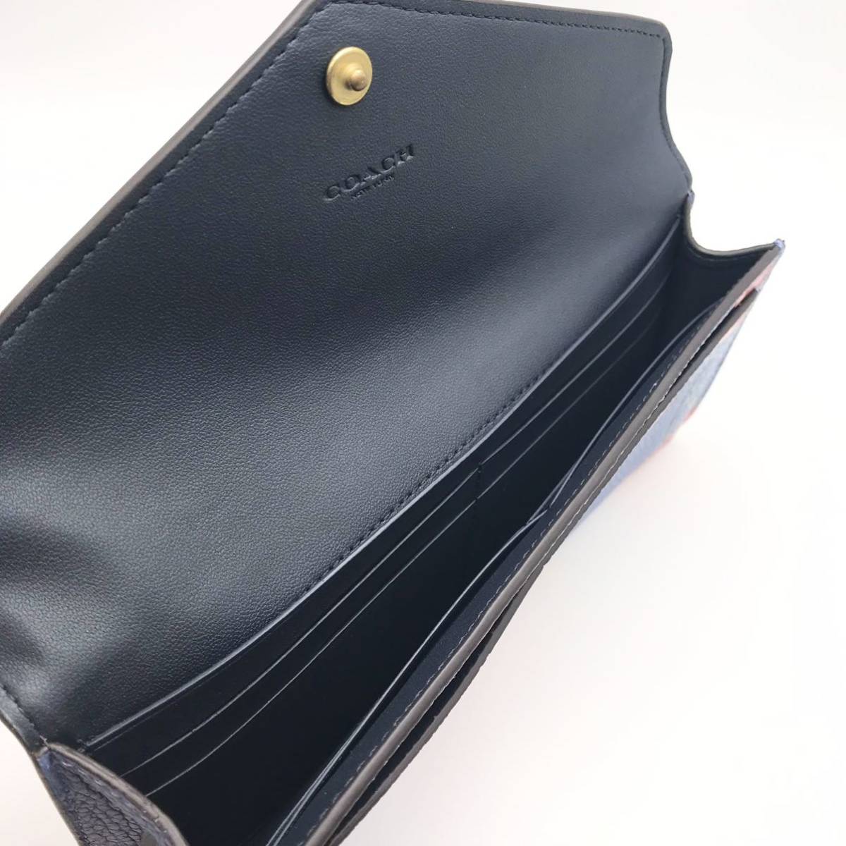 COACH 長財布 ☆大人気☆ ウィン ソフト ウォレット ウィズ チェリー